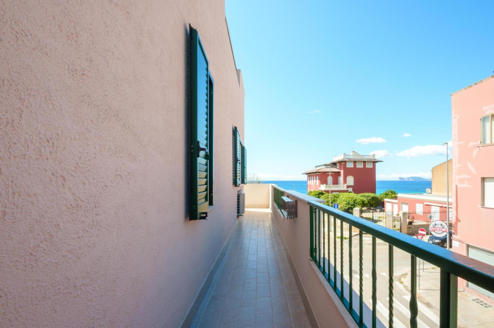 Zona Residenziale, Appartamento Incantevole Vista Mare Via Antonio Gramsci, 18, 07041 Alghero Ss Buitenkant foto